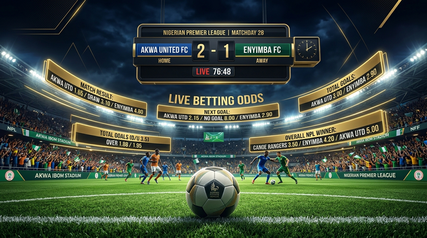 Football betting markets and tips for Nigerian bettors covering Premier League and NPFL